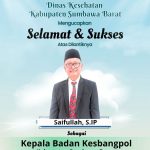 Selamat dan Sukses Atas Dilantiknya Saifullah, S.IP. Sebagai Kepala Badan Kesbangpol KSB