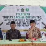 Kadis DIKBUD Buka Pelatihan TBQ Bagi Guru PAI