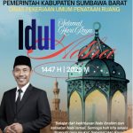 Iklan Dinas PUPR KSB: Selamat Hari Raya Idul Adha, 1447 Hijriah, 2026 Masehi