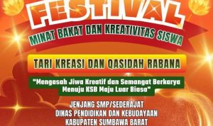 Festival Minat Bakat dan Kreativitas Siswa Oleh Dikbud KSB Ditanggapi Budayawan