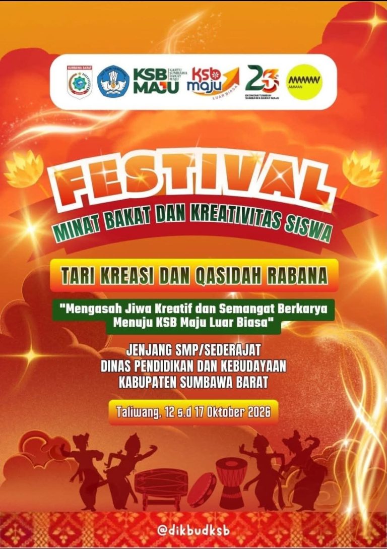 Festival Minat Bakat dan Kreativitas Siswa Oleh Dikbud KSB Ditanggapi Budayawan