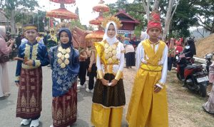 Sambut Harlah ke-23 KSB, 74 TK/RA Warnai Pembukaan Karnaval Budaya Sumbawa Barat