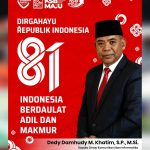 Iklan DISKOMINFO Sumbawa Barat: Dirgahayu Republik Indonesia ke 81 Tahun
